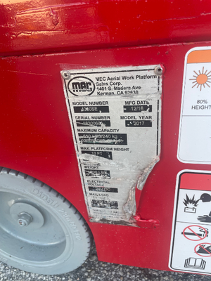 Used 2017 MEC 1330SE Scissor Lifters | Stack Equipment #926158
