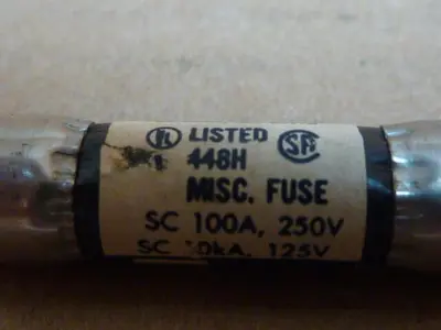 USED BUSSMANN BAF-3