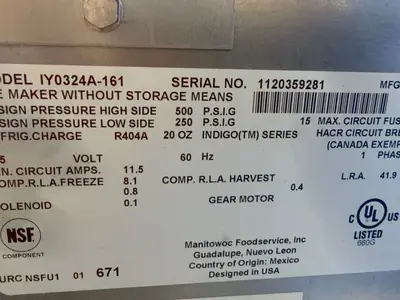 USED MANITOWOC IY0324A161