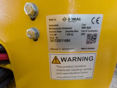 BOMAG BMP 8500 Trench Roller | Mid South Machinery (5)