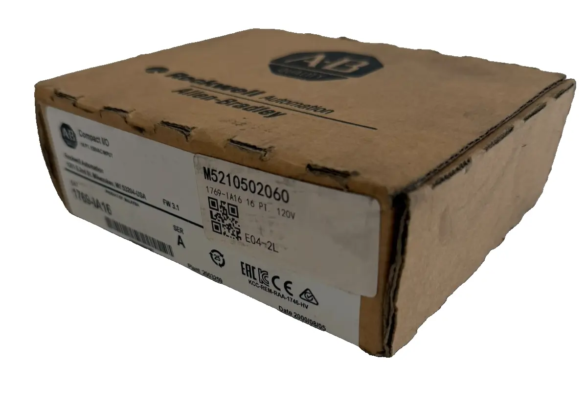 ALLEN BRADLEY 1769-IA16 INPUT MODULE SER.A 120V 16PT 1769IA16 NEW, SURPLUS