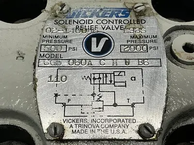 USED VICKERS CG5 060A C M U  B6