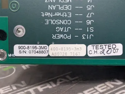 WTC 900-8195-3M0 WebView Weld Control Main Board 100-8190-3 Used