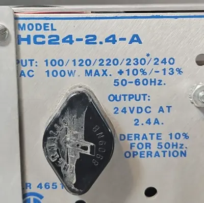 Condor HC24-2.4-A + (Power supply) SMP 1312-6WT-4 Loc4E36