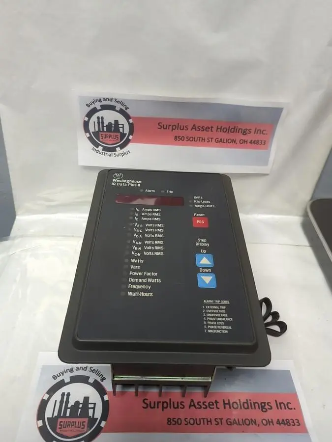 Used WESTINGHOUSE 2D78522 Power Analyzers Ohio US | Surplus Asset Holdings #1227846
