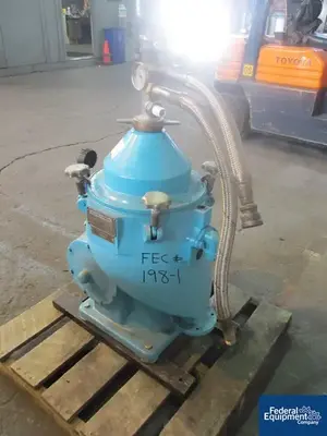 USED Alfa Laval Alfa Laval Desluger Centrifuge, Model MAPX 204TGT-24-60/4139-2, S/S