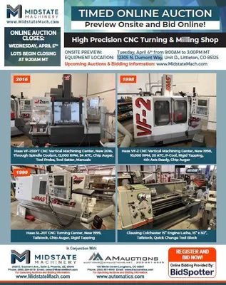 High Precision CNC Turning & Milling Shop