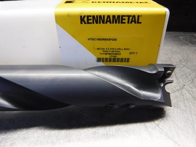 Kennametal 1.563" Indexable Drill 1.95" Shank HTSC1563R5SSF200 (LOC1535)