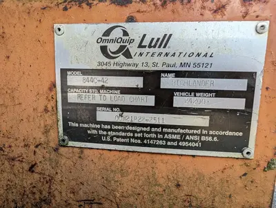 Used 1995 LULL 844C-42 Telehandlers Florida US | Proxy Equipment #1378475