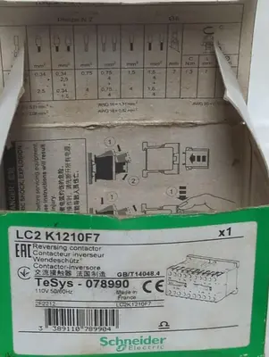 New | in-Stock SCHNEIDER ELECTRIC LC2K1210F7 Miscellaneous Equipment (Electrical & Power) Ohio US | Surplus Asset Holdings #1460449