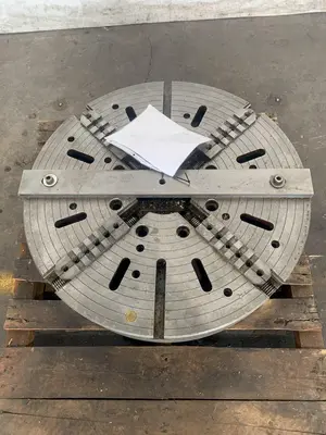 36" 4-JAW LATHE CHUCK. STOCK # 0998824.
