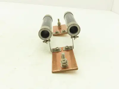 TKK ER50SP Ceramic Resistor Stainless Steel Clamps & Copper Busbars 100O M
