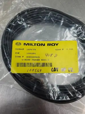 USED Milton Roy 4080095431 O-Ring Parker Buna N, Lot of 12