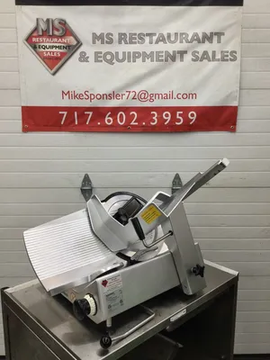 Bizerba 2017 GSPH Manual Deli Slicer Fully Refurbished Tested Working!