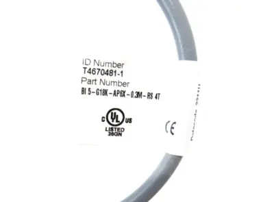 NEW TURCK BI 5-G18K-AP6X-0.3M-RS 4T SENSOR T4670481-1 BI5G18KAP6X03MRS4T