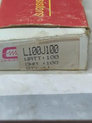 New | in-Stock OHMITE L100J100 Miscellaneous Equipment (Electrical & Power) | Surplus Asset Holdings #1193894