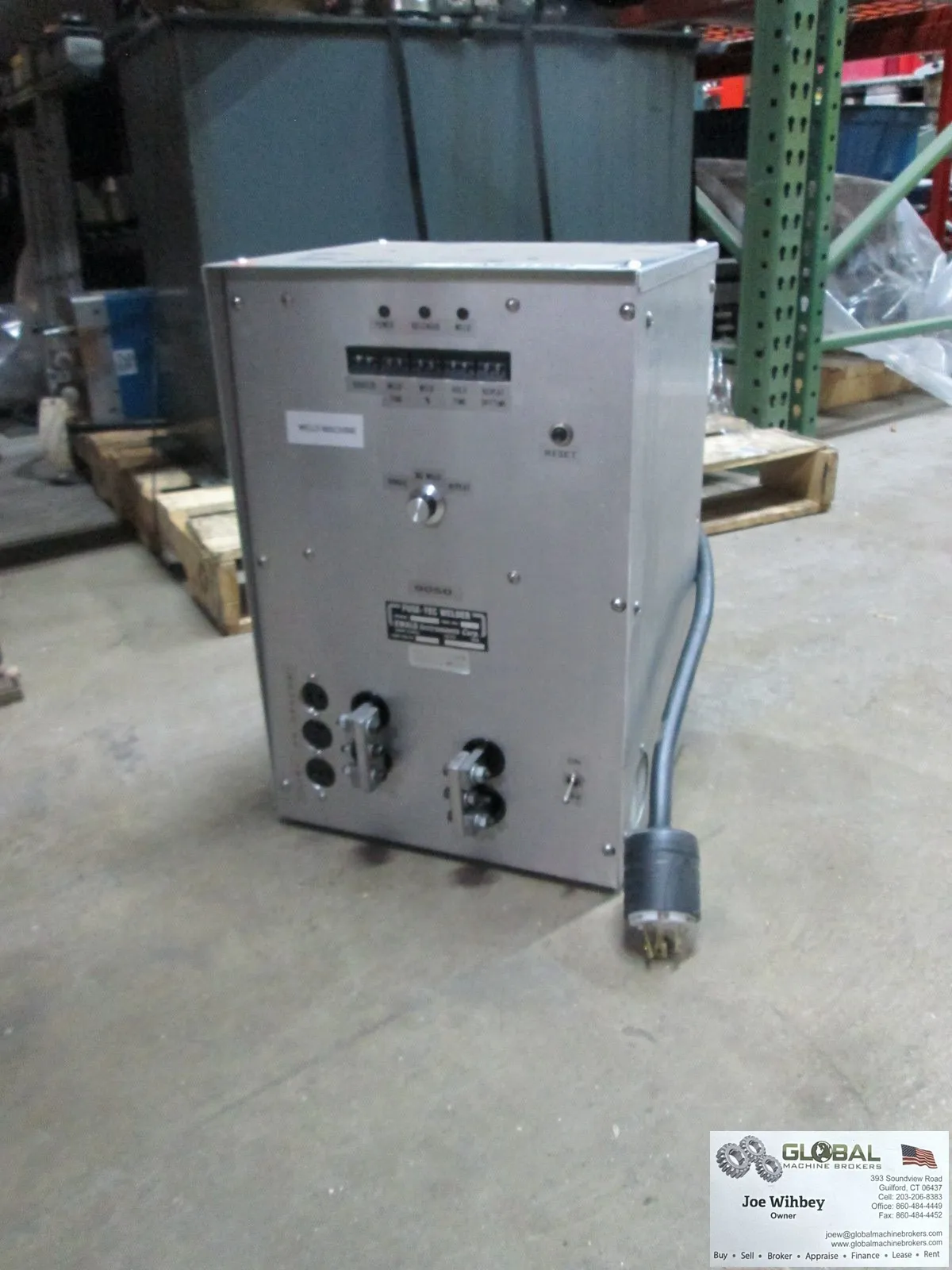 Ewald Fuse-Tec Welder 9050 - 5KVA Power Supply - 230 AC