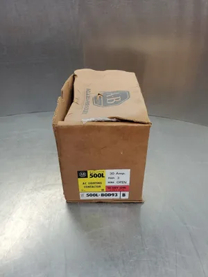 Allen-Bradley 500L-B0D93 AC Contactor, 30A 115-120V 60Hz. 4D-43