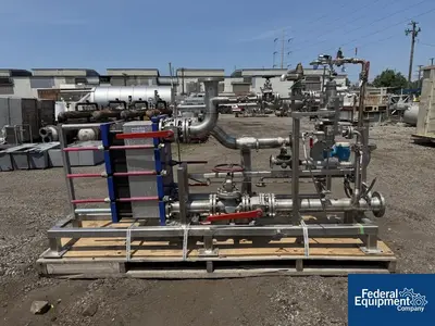 Used Alfa Laval Alfa Laval Temperature Control Skid, S/S Boilers Ohio US | Federal Equipment Company #1337926