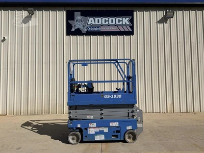 Used 2019 GENIE GS1930 Scissor Lifters Texas US | Adcock Equipment USA #1519432