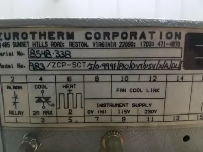 EUROTHERM CONTROLS 983/ZCP-SCT J/O•999F/P10/DVT/115V/X/A/DL