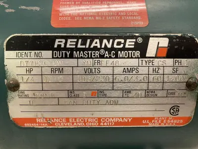 USED RELIANCE D77B2690M