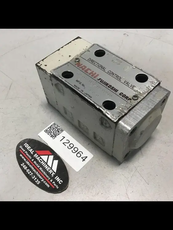 Used NACHI ZD-G03-H3Z-TB-8956A Valves/Fittings Michigan US | Ideal Machinery #690578