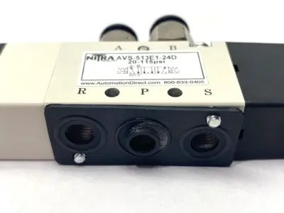 Used Automation Direct NITRA Pneumatic Double Solenoid Valve 24VDC 2.5W Solenoid Valves Michigan US | Maverick Industrial Sales #1393283