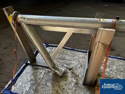USED S. Howes 4" S Howes Inclined Screw Conveyor, S/S, Model 4C24