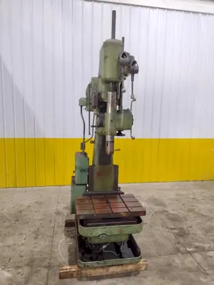 28" CINCINNATI BICKFORD MODEL #3L GEARED HEAD SINGLE SPINDLE  DRILL: STOCK #22815