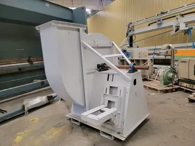 Fan Blower Housing w/ fan blades 25 hp est.