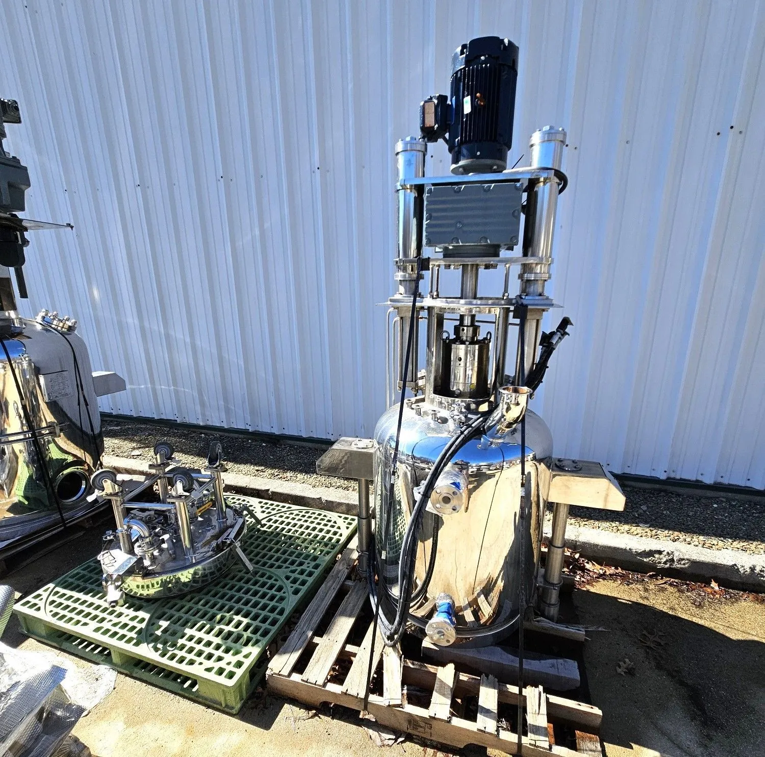 USED Zhejiang Jhen Ten Machinery Co, Ltd Agitated Nutsche Filter Dryer