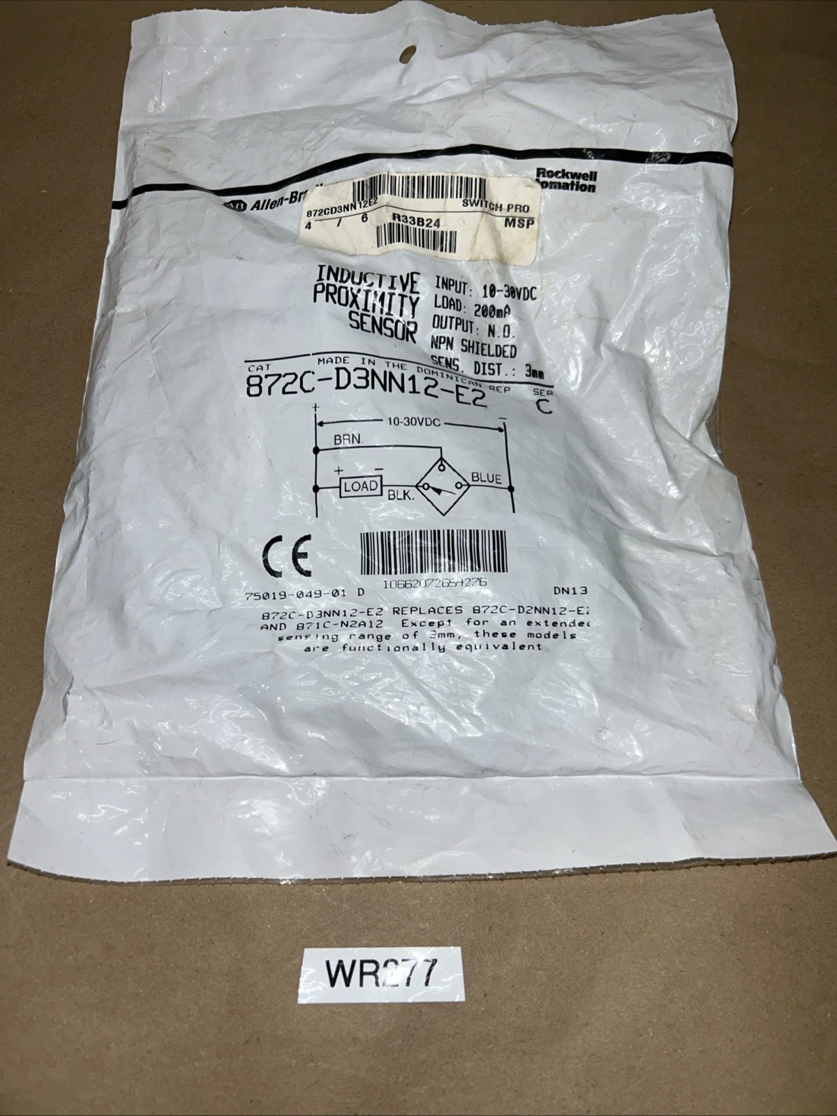 NEW Allen-Bradley 872C-D3NN12-E2 C