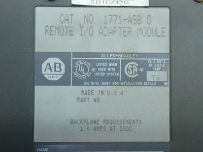 Used ALLENBRADLEY 1771OBN PLC Input & Output Ohio US | HGR 24 #1095281