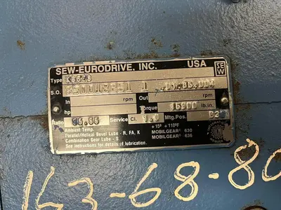 Used SEW-EURODRIVE K86Z8 Speed Reducers | Surplus Asset Holdings #1205453