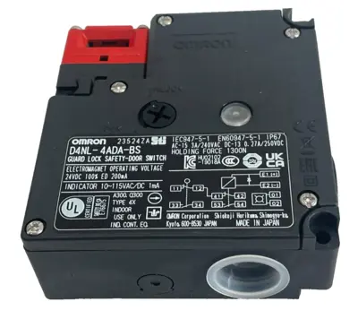 NEW OMRON D4NL-4ADA-BS SAFETY DOOR SWITCH D4NL4ADABS