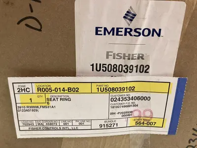 USED FISHER CONTROLS 1U508039102