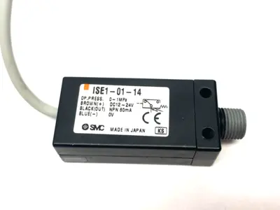 Used SMC Compact Positive Pressure Switch 12~24VDC 1/8" Male NPT Pressure Switches Michigan US | Maverick Industrial Sales #1394265