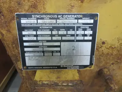 Used KATO _UNKNOWN_ Water-Cooled Generators Texas US | Oil The Woodlands Group #1501222
