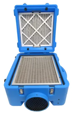 USED BLUEDRI AIRSHIELD 550 HEPA AIR SCRUBBER