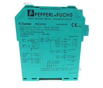 NEW PEPPERL & FUCHS KFD2-SH-EX1 ISOLATER SWITCH 46903 KFD2SHEX1