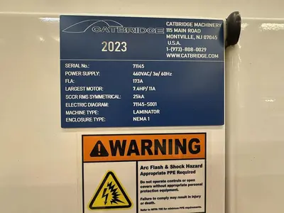 Used 2023 CATBRIDGE 324 Slitters & Slitting Lines Pennsylvania US | Global Equipment International, LLC #1427897