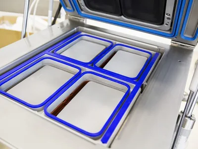 Frimaq Model Maxi Semi-automatic Tray Sealer with MAP
