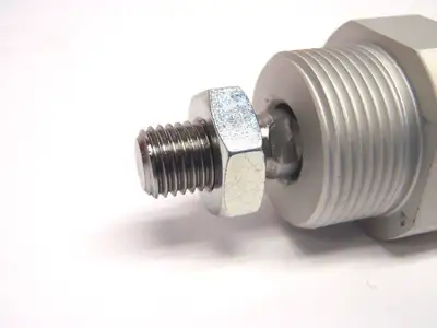 USED SMC SHORT SW CAP CM2/CM3 ROUND BODY PNEUMATIC CYLINDER