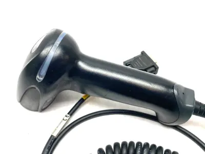 USED KEYENCE HANDHELD CODE READER/SCANNER, 0-114MM READING