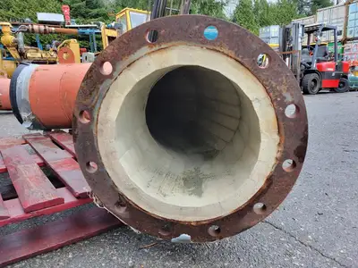 14" 90 Deg, Vic to Flange Elbow TV-0838