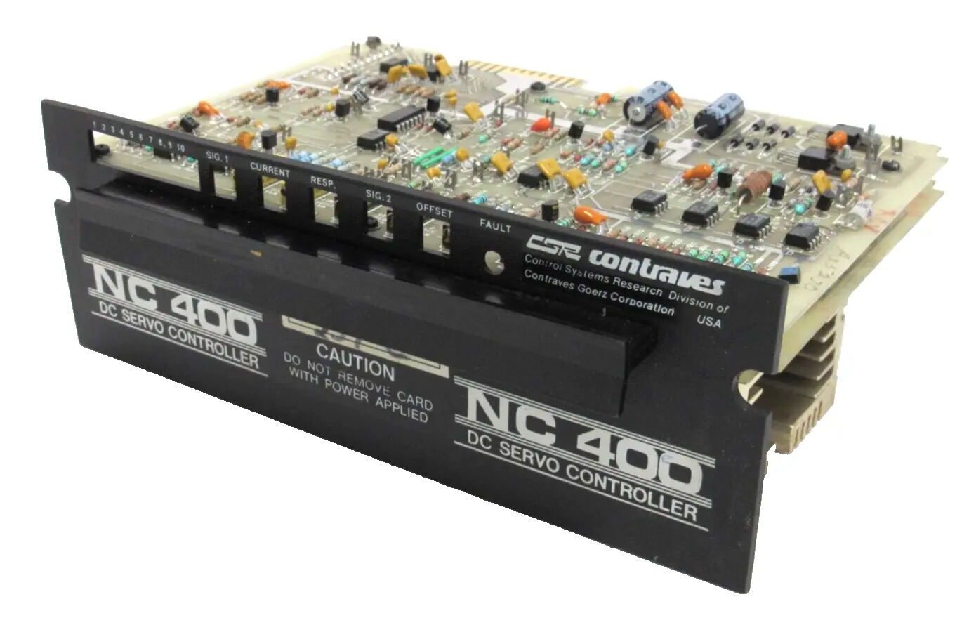 USED CONTRAVES NC414 DC SERVO CONTROLLER NC400 FAA1520