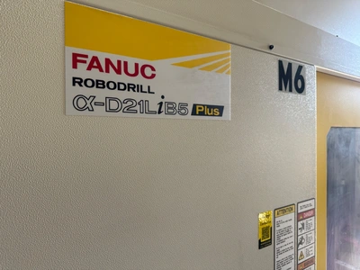 2022 FANUC ROBODRILL A-D21LiB5 Plus MACHINING CENTERS, VERT., N/C & CNC | Wheeler Machinery Sales (4)