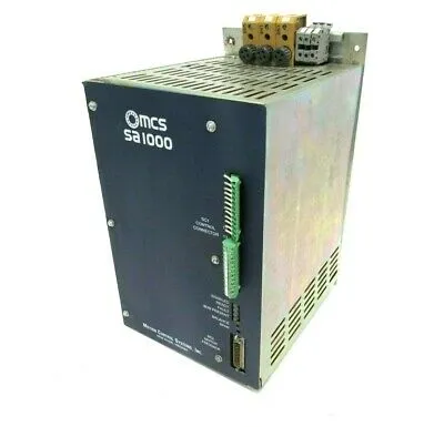 Used MCS MOTION CONTROL SYSTEMS SA1000 Servo Drives | SB Industrial Supply #844974