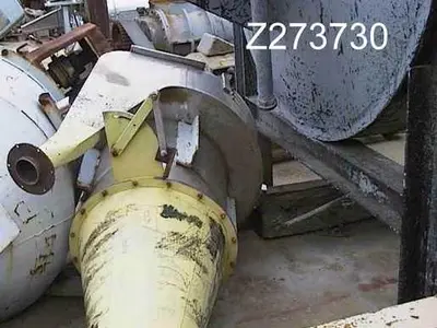 Dryer, Flash, S/st, Bowen, 800 lb/hr Feed @ 67% Water, #Z273730